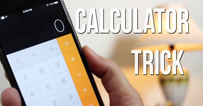 This Hidden iPhone Calculator Trick Will Blow Your Mind