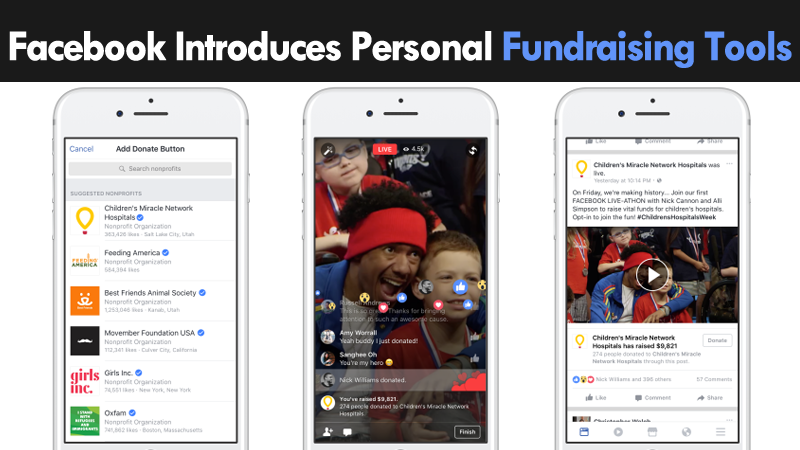 Facebook Just Introduced A New Tool To Raise Money