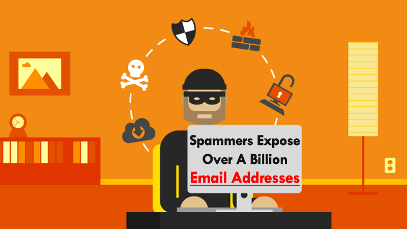 1.4 Billion Email Addresses & User Details Found Online As Spammers