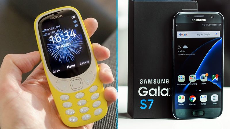 OMG! Test Shows Nokia 3310 2MP Camera Is Better Than Galaxy S7 12MP Camera