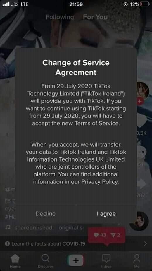 باستخدام TikTok Irelend Server