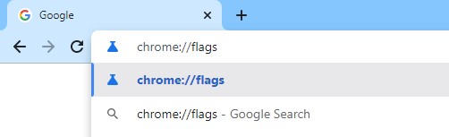 Chrome: // flags