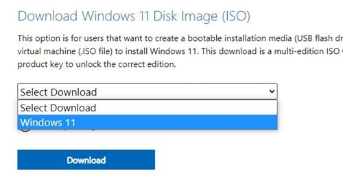 تحديد Windows 11