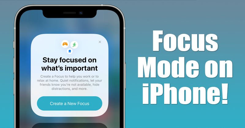How to Enable & Use Focus on iPhone & iPad
