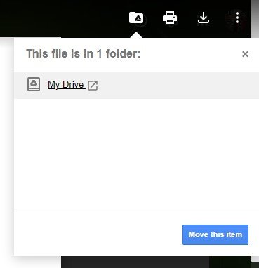 تنظيمه في تخزين Google Drive الخاص بك