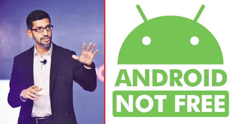 Google: Android Is No Longer Free
