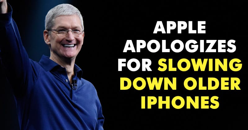 Apple  يعتذر عن إبطاء أجهزة iPhone القديمة