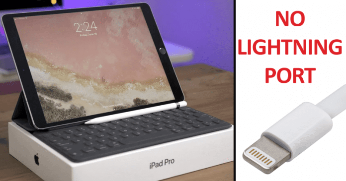 Appleجهاز iPad Pro التالي للتخلي عن منفذ Lightning لـ USB-C