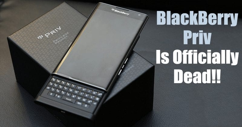 BlackBerry Priv, The Company