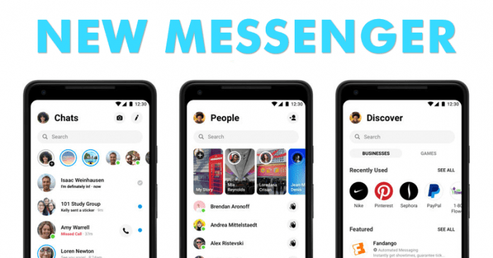 Facebook  أطلقت للتو برنامج Messenger جديد تمامًا