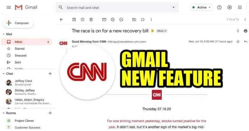 Google لإطلاق الشعارات التي تم التحقق منها إلى Gmail