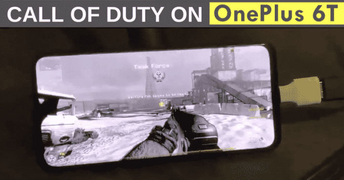 يركض Windows 10 و COD: Modern Warfare 2 In OnePlus 6T