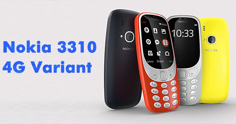 Nokia 3310 4G Variant Spotted On TENAA, Coming Soon!
