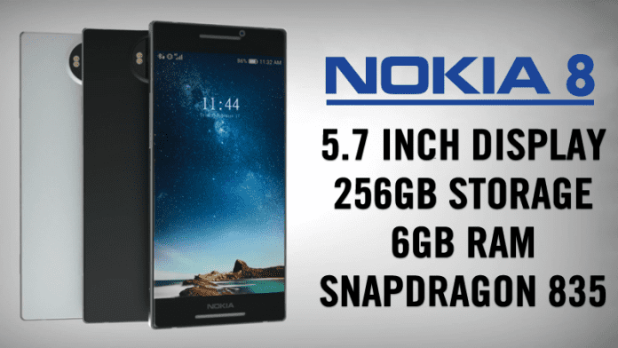 Nokia 8 مع معالج Snapdragon 835 سيبدأ في يونيو