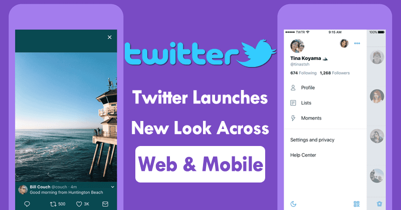 Twitter Launches New Look Across Web And Mobile