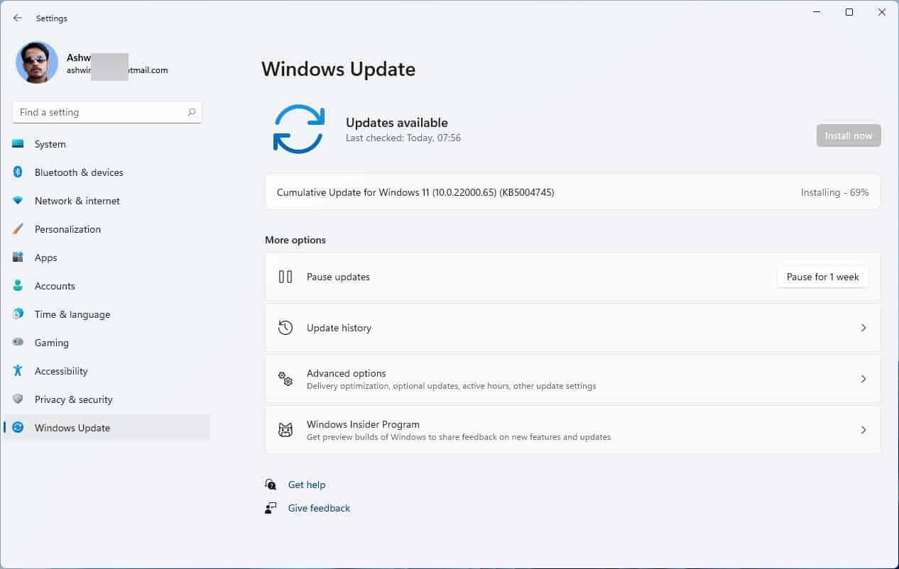 Windows 11 Insider Preview Build 22000.65 released; here are the changes and fixes it brings