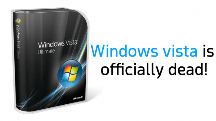 Windows  فيستا ماتت رسميا الآن!