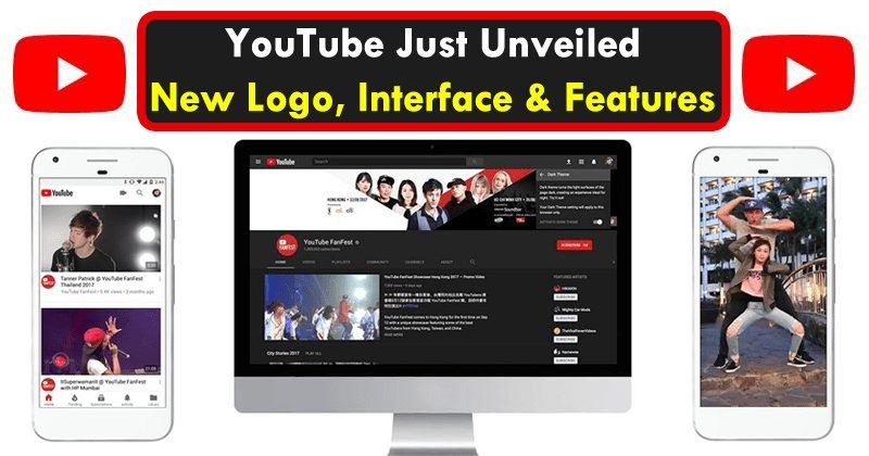 YouTube تم كشف النقاب للتو عن شعار جديد وواجهة وميزات