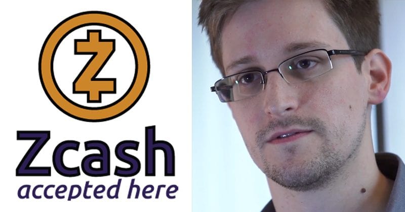 Edward Snowden: Zcash Is The