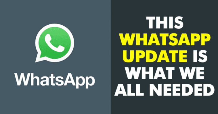 أحدث تحديث لـ WhatsApp يجلب بعض الميزات الرائعة