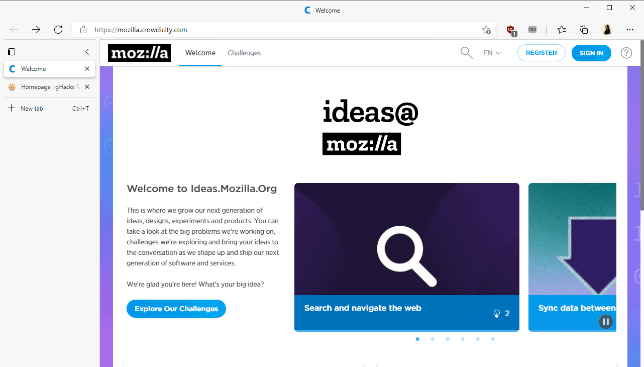Mozilla launches Ideas platform to improve communication with its userbase