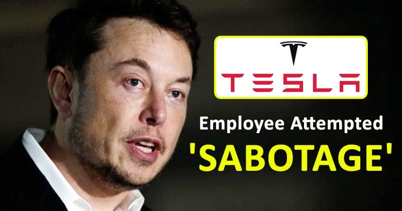 Elon Musk Claims Tesla Employee Attempted
