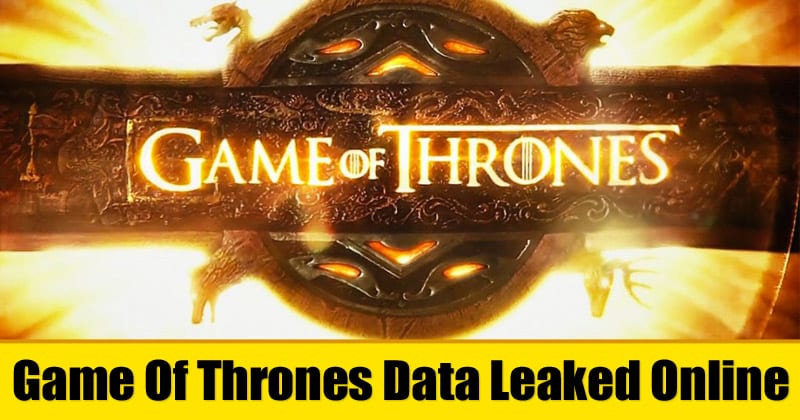 HBO Hacked: Game Of Thrones Data Leaked Online