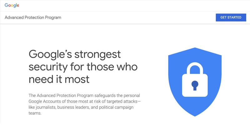 Google Announces Advanced Protection Program For Security