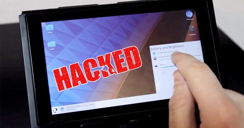 VIDEO: Hackers Managed To Run A Linux Distro On The Nintendo Switch