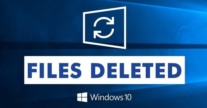 BEWARE! This Windows 10 Update Will Delete Your Files