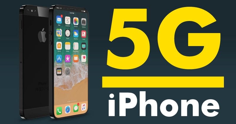 WoW! Apple To Launch 5G iPhone