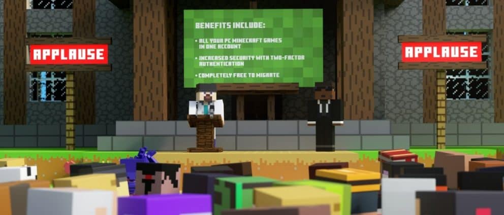 Minecraft will require a Microsoft Account from 2021 onward