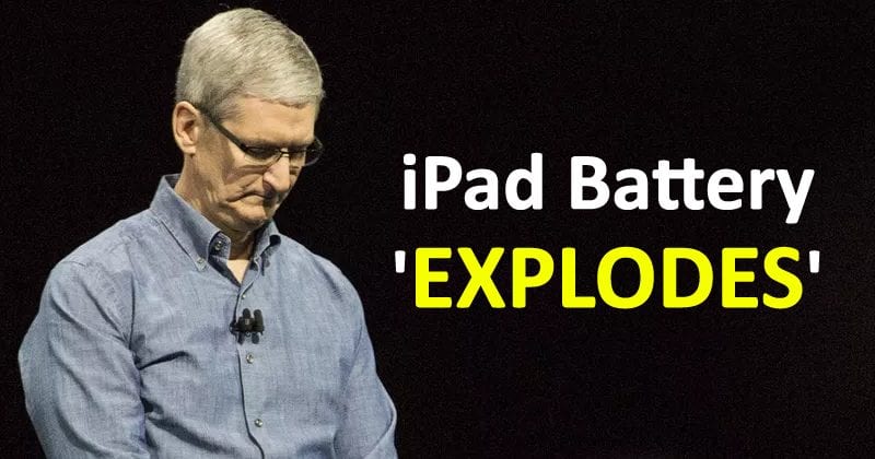 iPad Battery Explosion Forces Apple To Evacuate Its Retail Store