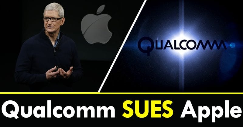 Qualcomm Sues Apple For Sharing Proprietary Code With Intel
