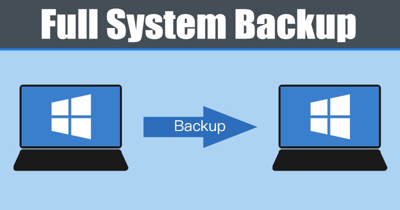 How to Create a Full System Backup of Your Windows 11 PC