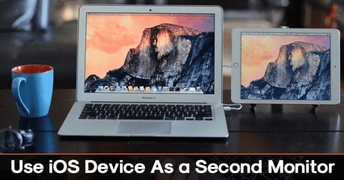 كيفية استخدام جهاز iOS كشاشة ثانية لجهاز الكمبيوتر أو MAC