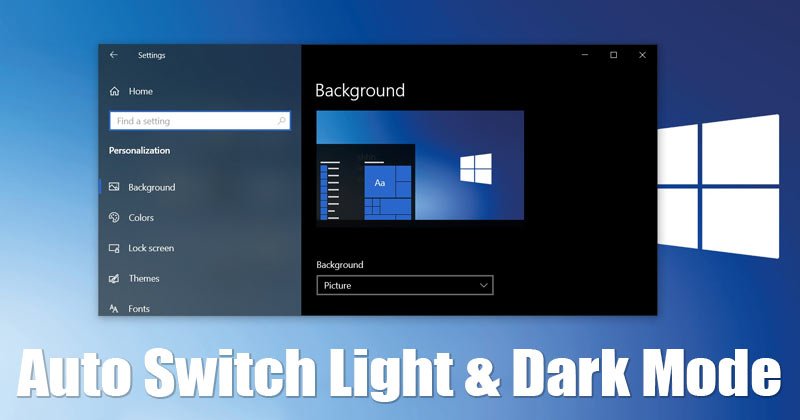 How to Auto Switch Light & Dark Theme in Windows 11