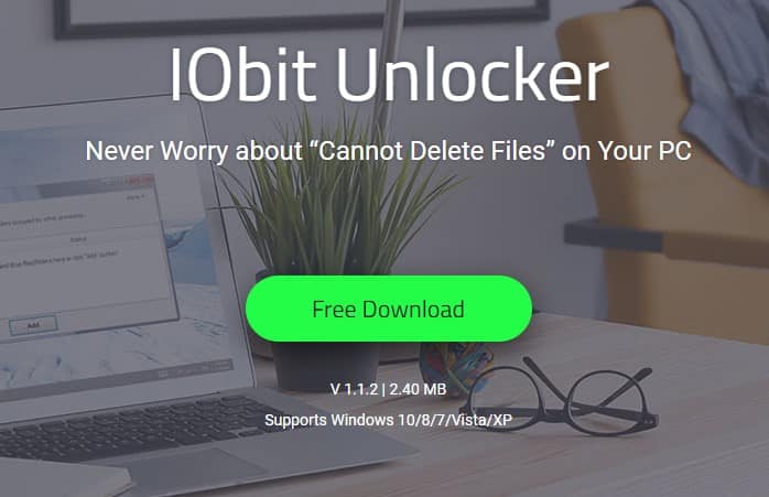 باستخدام iOBit Unlocker