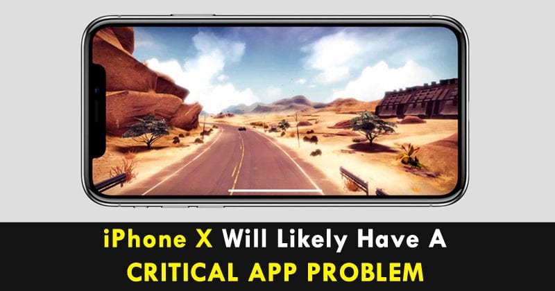 فيديو: من المحتمل أن يواجه iPhone X مشكلة خطيرة في التطبيق
