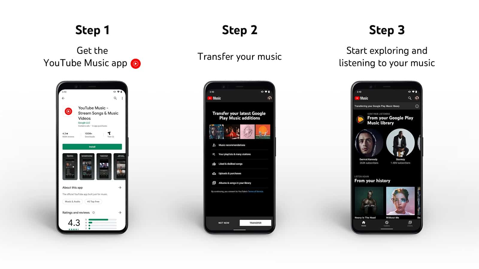 Google Play Music is dead - YouTube Music Transfer tool released