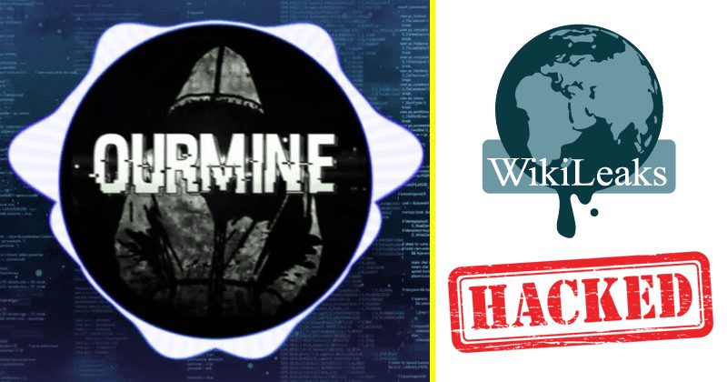 موقع ويكيليكس تم اختراقه للتو من قبل مجموعة القرصنة OurMine