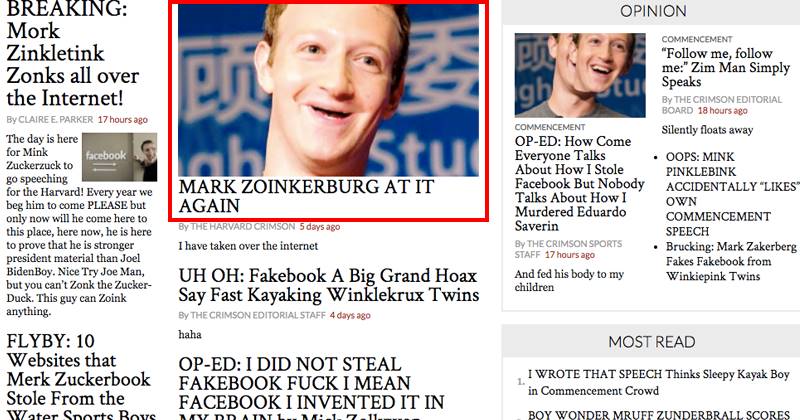 Hacker Trolls Mark Zuckerberg At Harvard In The Ugliest Way Possible