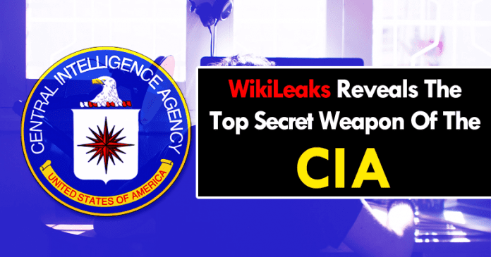 ويكيليكس يكشف عن سلاح سري للغاية لوكالة المخابرات المركزية