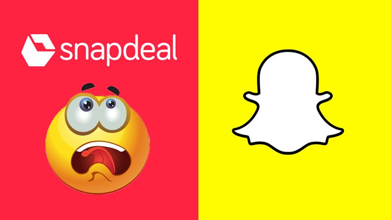 يا إلهي! الناس يمارسون لعبة Snapdeal بدلاً من Snapchat