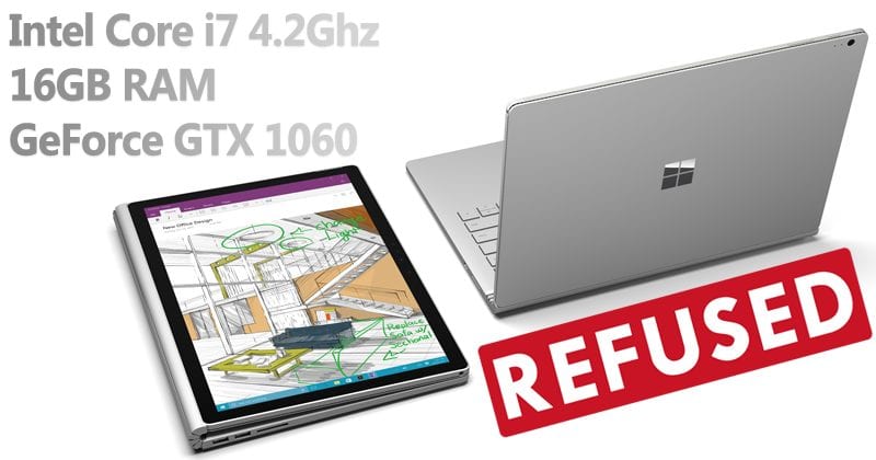 OMG! Consumer Reports Refuses To Recommend Microsoft Surface Book 2