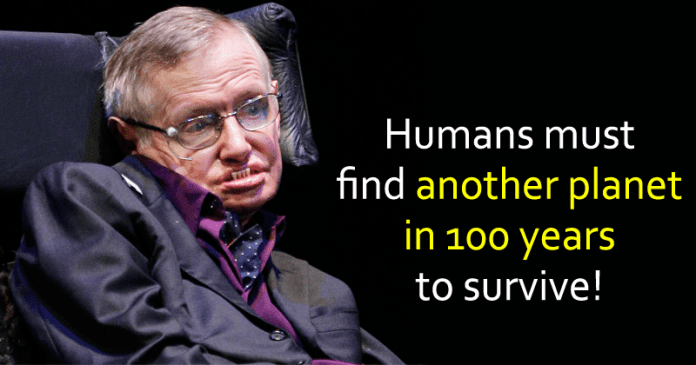 ستيفن هوكينج: يجب على البشر العثور على كوكب آخر خلال 100 عام للبقاء على قيد الحياة