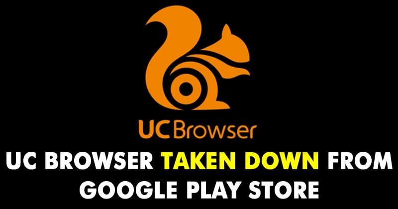 يختفي متصفح UC من Google Play Store