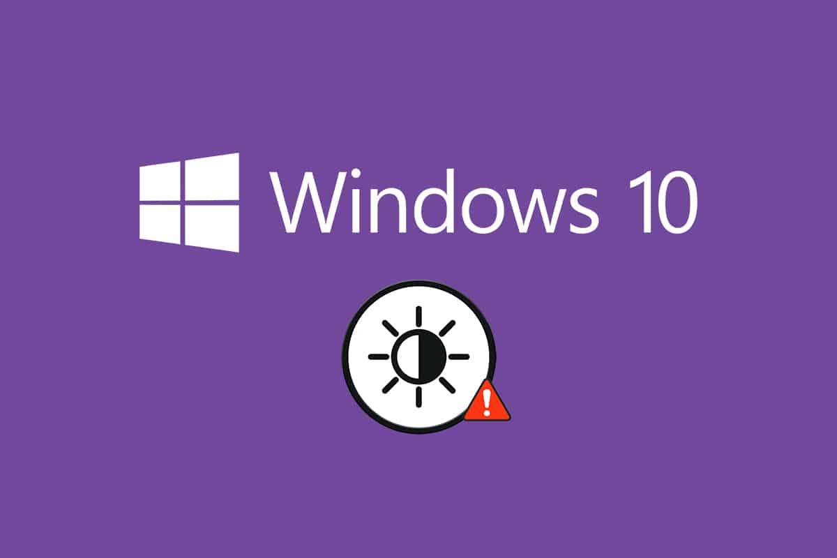 إصلاح السطوع في Windows 10 لا يعمل