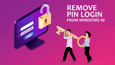 كيفية إزالة PIN تسجيل الدخول من Windows 10