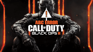 إصلاح خطأ Black Ops 3 ABC في PS4